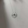 Simple Retro Silver Color Circular Hollowed-out Octopus Pendant Necklace for Men Women Hip-hop Punk Street Wear Jewelry Gifts