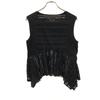 Drawer Made In Japan No Sleeve Blouse 38 Black Tops Women Used