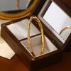 Bamboo Joint Zircon Bracelet Light Luxury Fashion Versatile Elegant Minimalist Women Jewelry