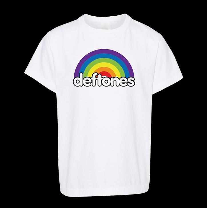 Deftones Rainbow Logo T-Shirt Unisex Size S-5XL Reprint Unisex T-Shirt S