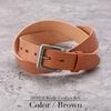 [NARU] Genuine Leather Himeji Bridle Leather Belt for Men - Casual, Business, Suit, Gentleman's, Popular Brand, Stylish, 35mm Width, Adjustable Size,
