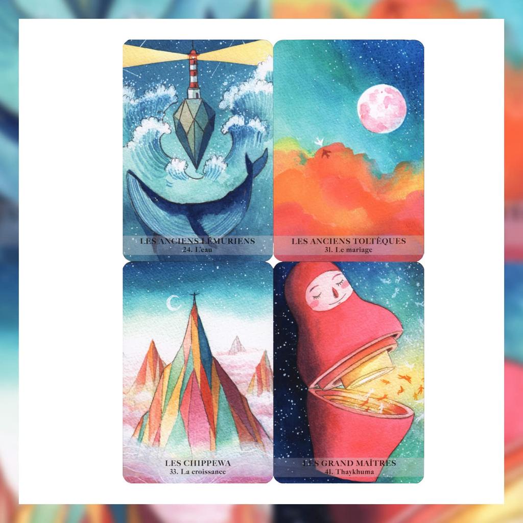 [Authentic] Agartha Oracle [Oracle Card Meanings In Japanese] Tarot Card Fortune Telling