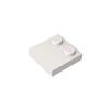 100pcs  MOC Bricks Compatible Assembles Particles 33909 2x2 Half Edge 2 Bump Base Plat Building Blocks Parts Kid Toys