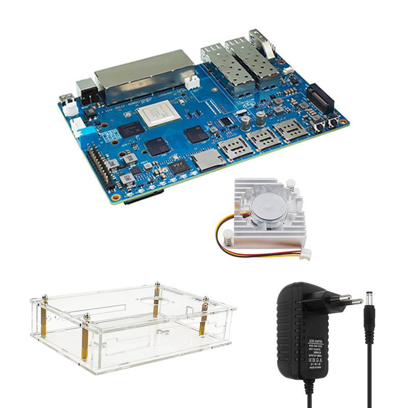 Banana Pi R4 Router Board: 4GB RAM, MediaTek MT7988A