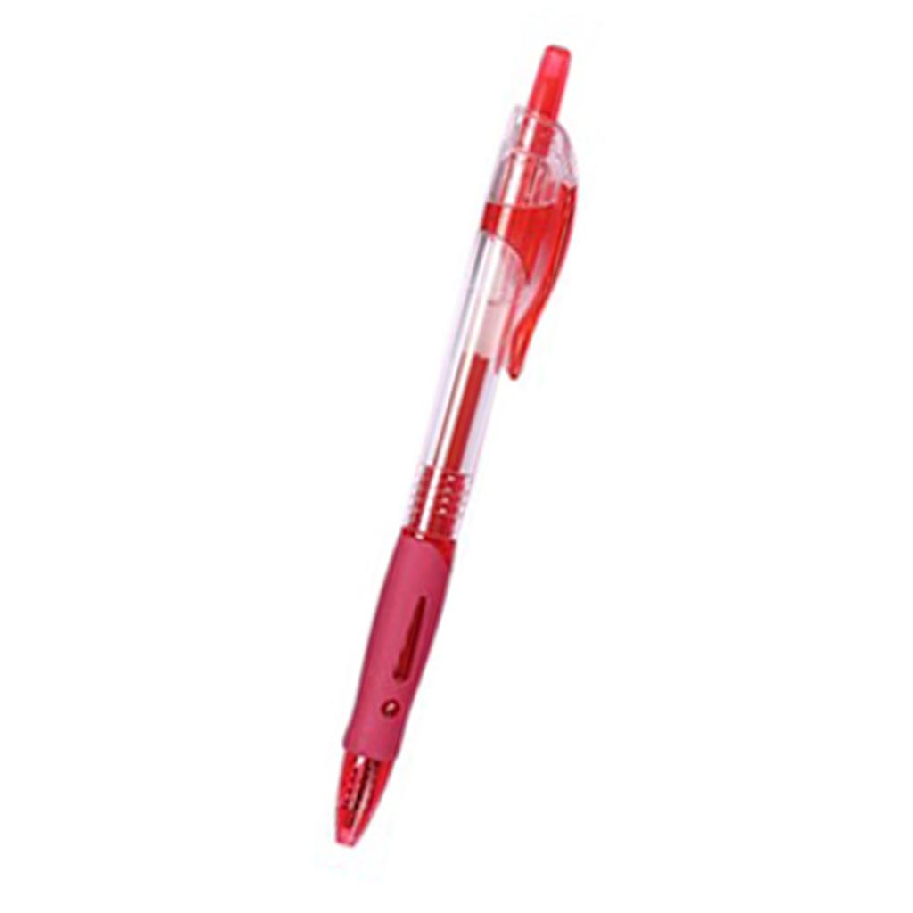 Kugelschreiber Einziehbarer Kugelschreiber Neutraler Stift 0,5 mm Studenten Schreibstifte für Schule Büro Rot