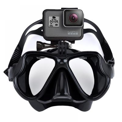 Professional Underwater Mask Camera Diving Mask Swimming Goggles Snorkel Scuba Diving  Camera Holder For GoPro