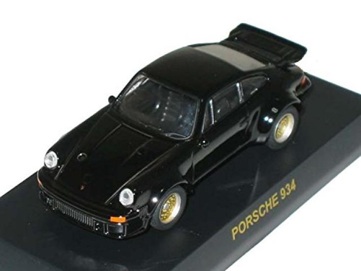 Коллекция миниатюрных автомобилей Kyosho Porsche 2 Porsche 934 Turbo Черный 1/64 чёрный