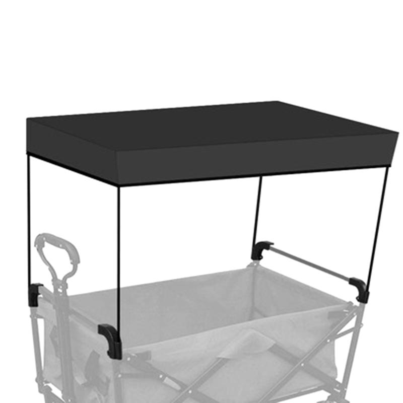 Camping Trolley Cart Canopy Removable Awning Canopy For Wagon Attachment Sun Shade Cover For Trolley Cart Sun Shelters