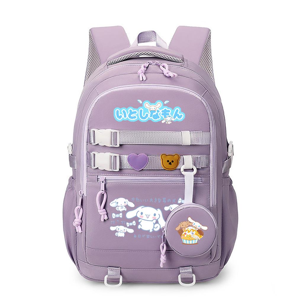 Big-Eared Puppy Cute Small Fresh Backpack High-Value Student Schoolbag Large-Capacity Load Reduction Spine Protection