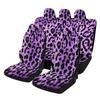 Coprisedili Auto Anteriori e Posteriori Stampa Leopardo Spessi Set Completo Proteggi Sedile, Adatti per Berlina, SUV, ecc.. Allseas