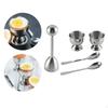Ensemble d'ouvre-œufs et de toppers Outil de cuisine 2 tasses pour Restaurant Petit-déjeuner Maison