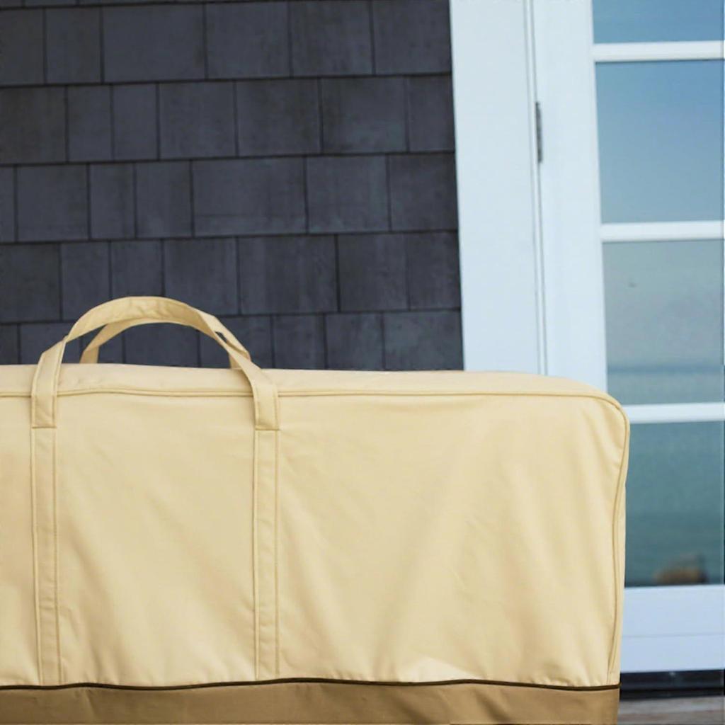 2025 Latest Model  Veranda Water-Resistant 45.5 Inch Patio Cushion and Cover