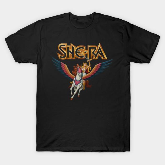 

Men Black Print T-shirt She-Ra Princess Of Power No-Cut Transfer Paper Print Cotton Tshirt L чорний