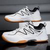 New Sports Shoes For Men And Women, Low-Cut Lace-Up Thick-Soled Shock-Proof Table Tennis Shoes, Badminton Shoes