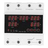 3 Phase 4 Wire Automatic Transfer   63A Changeover   Voltage Protector with LED Display Generator and Inverter