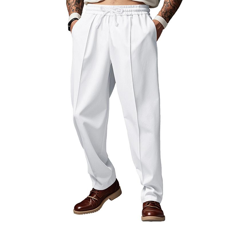 Foreign trade cross-border American oversize spring and autumn thin men's casual loose jogging trend sports trousers