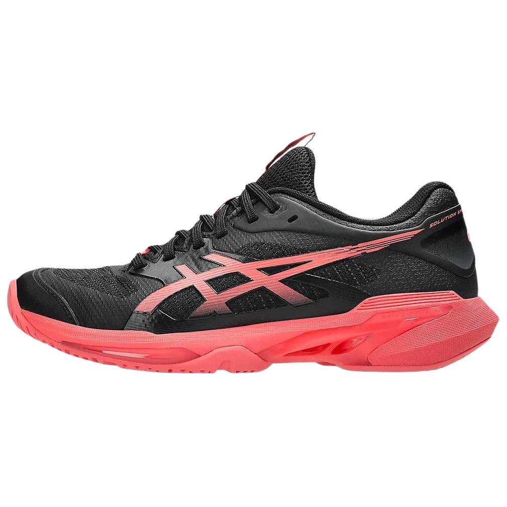 ASICS SOLUTION SPEED FF 4 Low top Tennis Shoes Women s Black 1042A307-001 37.5