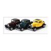 Kinsmart 1:32 Schaal Ford 3-Raams Coupé Diecast Modelauto, Willekeurige Kleur (1 st)