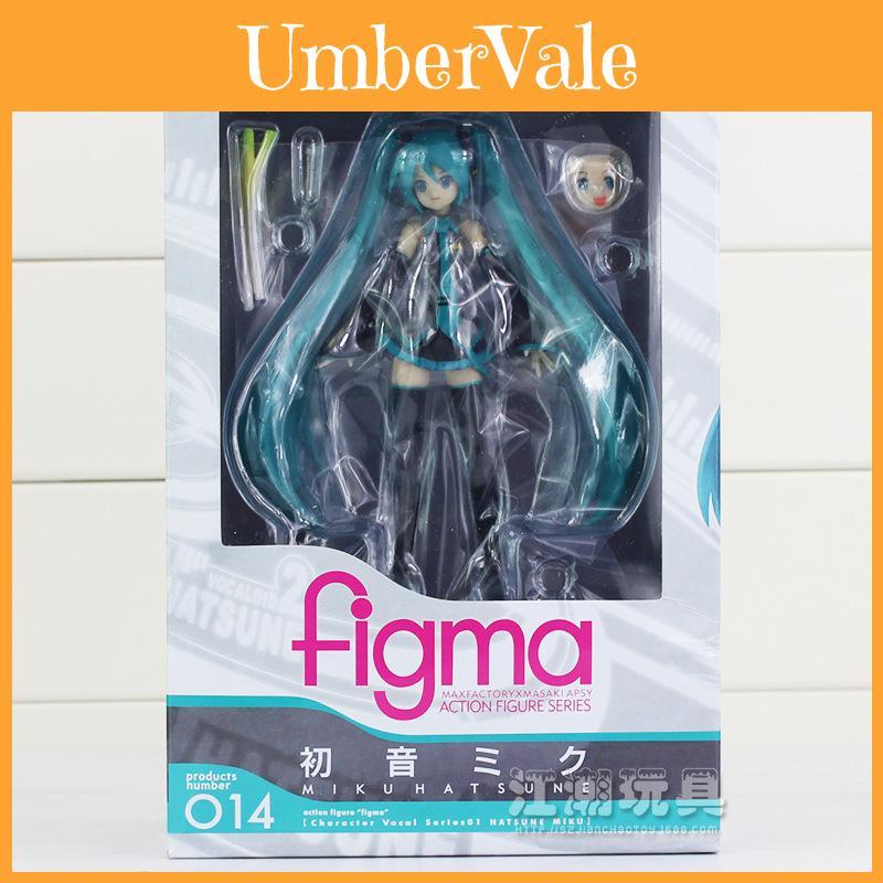 15cm Anime Vocaloid Hatsune Miku Action Figma Figure Kids Toy In Box**
