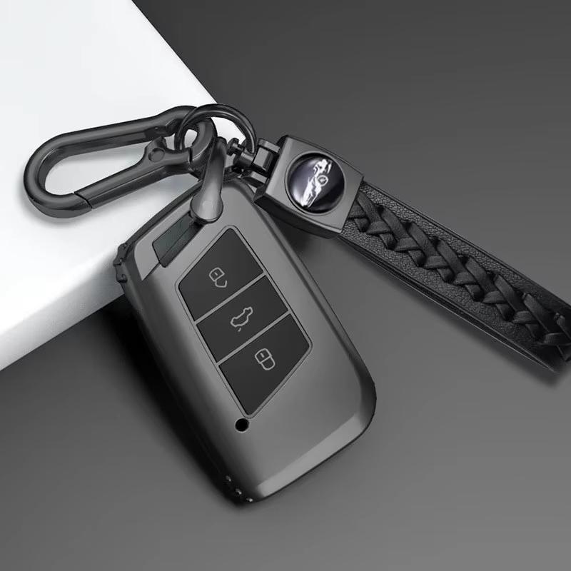 Für VW Volkswagen Passat B8 Magotan Neue TPU Auto Schlüsselhülle Abdeckung Tasche für Skoda Superb A7 Kodiaq Seat Schale Schlüsselanhänger