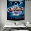 Horror Movie Characters Tapestry Tapestry Background Cloth Fashion Print Homestay Soft Decoration Tapestry Background Wall Hanging Cloth