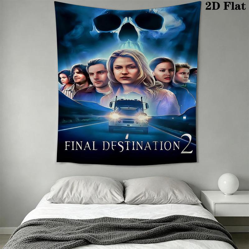 Horror Movie Characters Tapestry Tapestry Background Cloth Fashion Print Homestay Soft Decoration Tapestry Background Wall Hanging Cloth