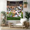 Juventus Wall Decor Tapestry Art For Pet Memorial Birthdaywedding Party Backdrop Family Gift