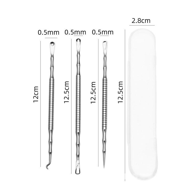 New Acne Blackhead Removal Needles Pimples Blackhead Clip Tweezers Beauty Artifact Blemish Extractor Remover Needle Tool