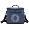 Insulated Bags Portable Shoulder Lunch Bag Waterproof Cooler Box Thermal Organizer Handbag for Men and Women Text Letter Pattern