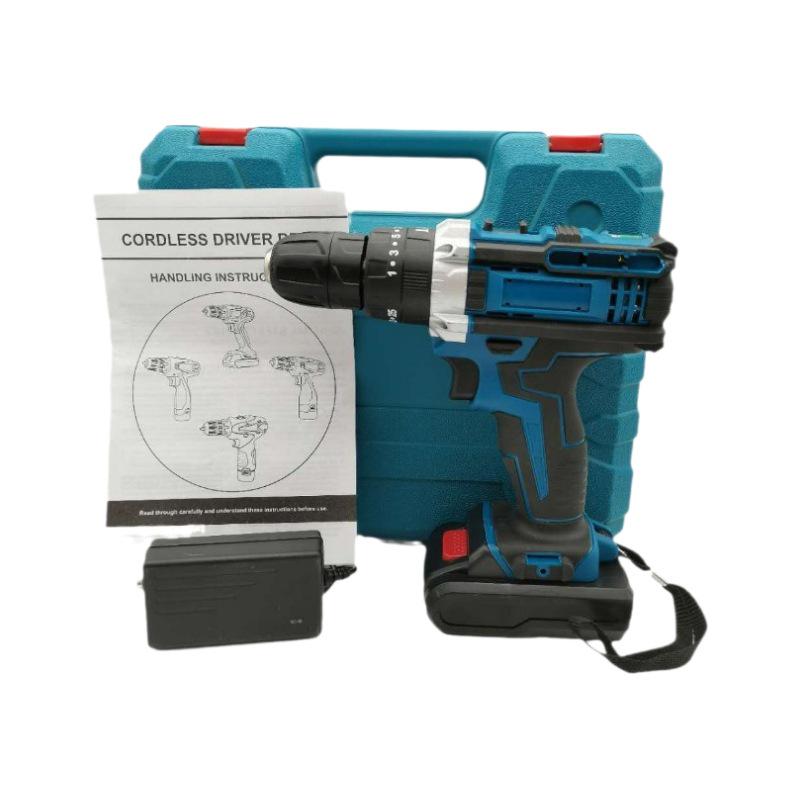 High-Power Electric Screwdriver & Drill Set: Portable, Lightweight Lithium Charging Tool