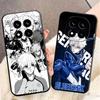 Blue L-Locks Nagi Seishiro Soft Phone Case for Xiaomi Redmi Note 12 13 14 15 Pro Plus 11 12S 11S 11T 10 4G Black Cover Back Shel