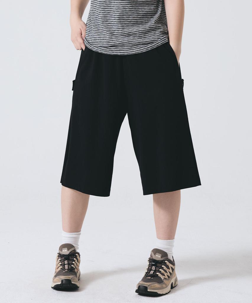 PENDULUM Essentials 3/4 Side Snap Sweat Bermuda Pants (Lr2Pu419)