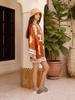 2026 European & American Linen Casual Dress - Fashion Print