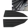 2pcs Motorcycle Rear Passenger Foot Pedals Rubber Pad For HONDA GL1800 2018-2024 Motorcycle Rear Wide Foot Rest Floorboards