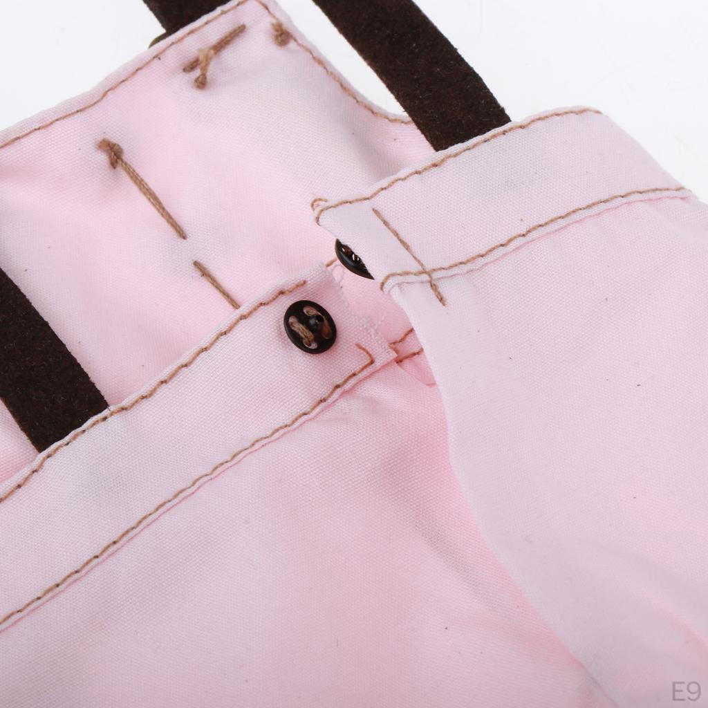 Ubranka dla lalek Spodnie na szelkach Spodnie Tkanina Moda Przebranie