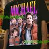 Michael J Fox Retro Graphic Tee - Unisex Cotton Blend Sweatshirt