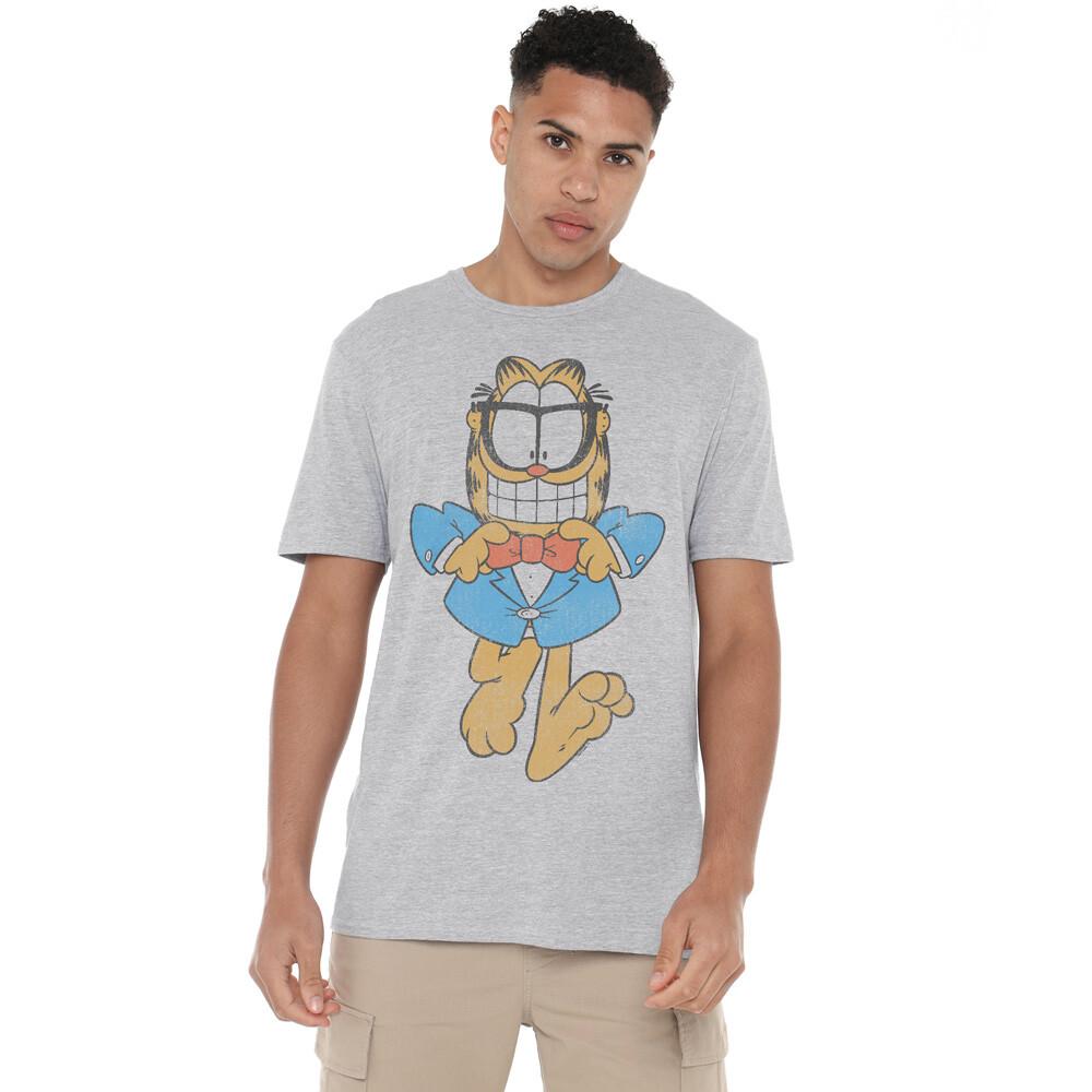 Garfield Dapper Cat T-Shirt S-5XL Athletic Heather L