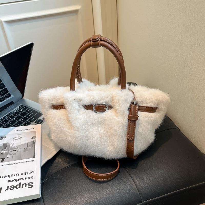 Commuter Messenger Bag Plush Bag Women's Shoulder Bag