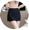 Spicy Girl High Waist Grey Irregular A-line Mini Skirt - Summer Versatile Slimming Bodycon