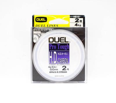 Yo Zuri Duel H.D Pro Tough Leader Fluorocarbon 50m Velikost 2 8lb H810 (7696)