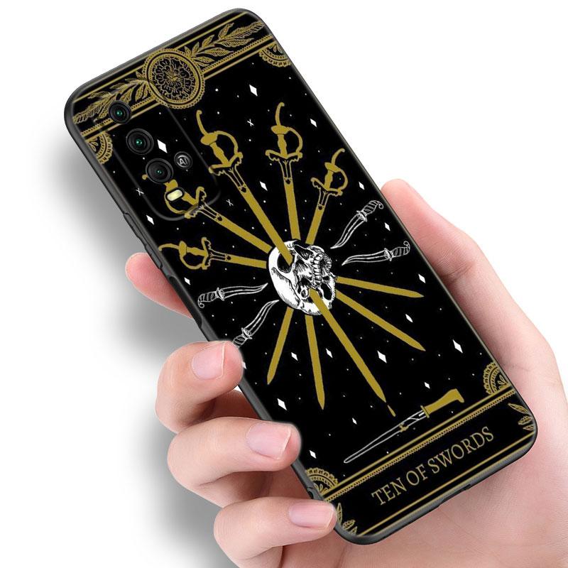

Чехол для телефона Witches Moon Tarot для Xiaomi Redmi Note 5 6 9T K20 K40 K50 Pro 7A 8A 9A 9C 9i 10A 10C A1 S2, мягкий черный чехол из ТПУ Redmi Note 5(Pro)