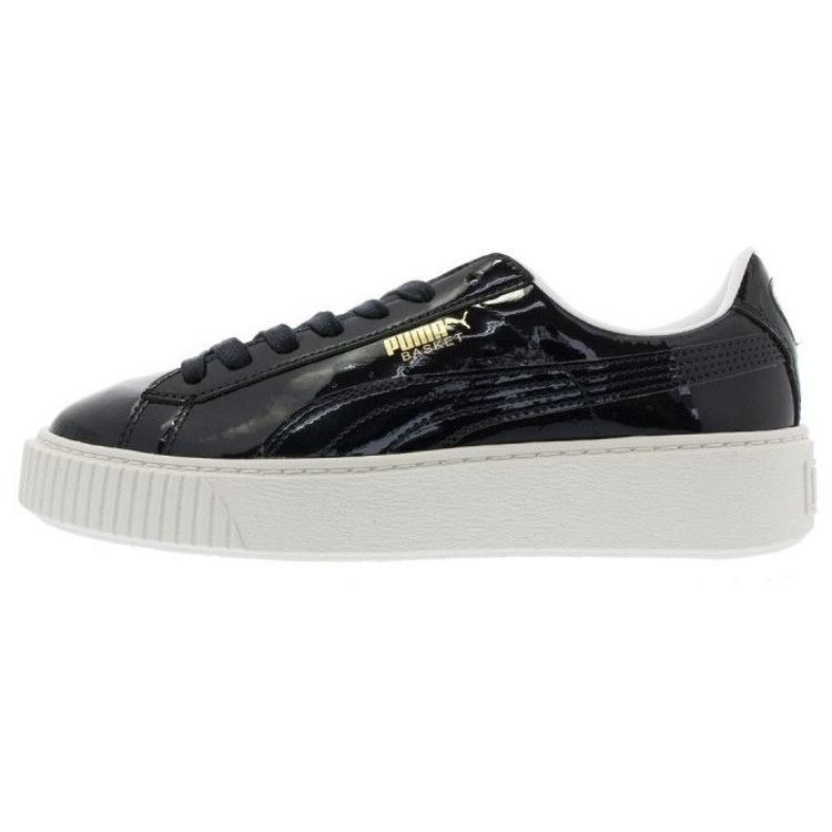 (WMNS) PUMA Basket Platform Patent Peacoat Women s 363314-03 EU 36