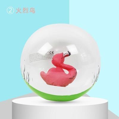 Transparante Watermeloen Oranje Strandbal Opblaasbare Water Spelen Baby Pos Flamingo Speelgoed Net Rode Bal