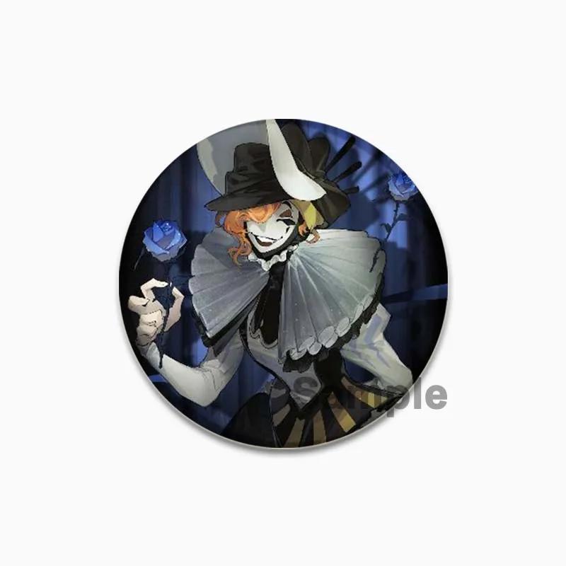 32/44/58mm Electronic Role Playing Games Badge Spathodea Ezra Desert Flannel Brooches Handmade Lapel Pins for Clothes Hat Backpack Jewelry