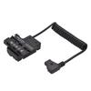 Cablu de alimentare cu două fețe F550 NP-F Baterie simulată în formă de cruce la D-Tap cu ieșire de tip C de 5-12 V pentru