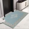 European Style Non-Slip Entryway Floor Mat for Home, Living Room, Bedroom - Customizable Size