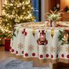 Christmas Atmosphere Tablecloth, European Retro Rectangular Dining Table Cloth, Coffee Table Tablecloth, Dining Table Decorative Cloth Christmas