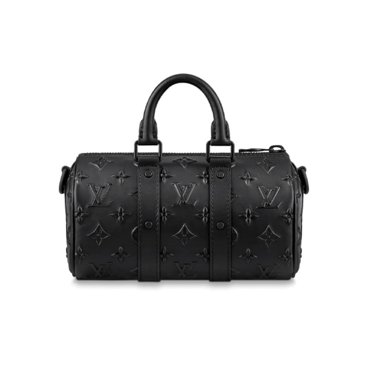 Louis Vuitton Keepall Cow Leather Crossbody Bag, Shoulder Bag Mini Men's Black M57960