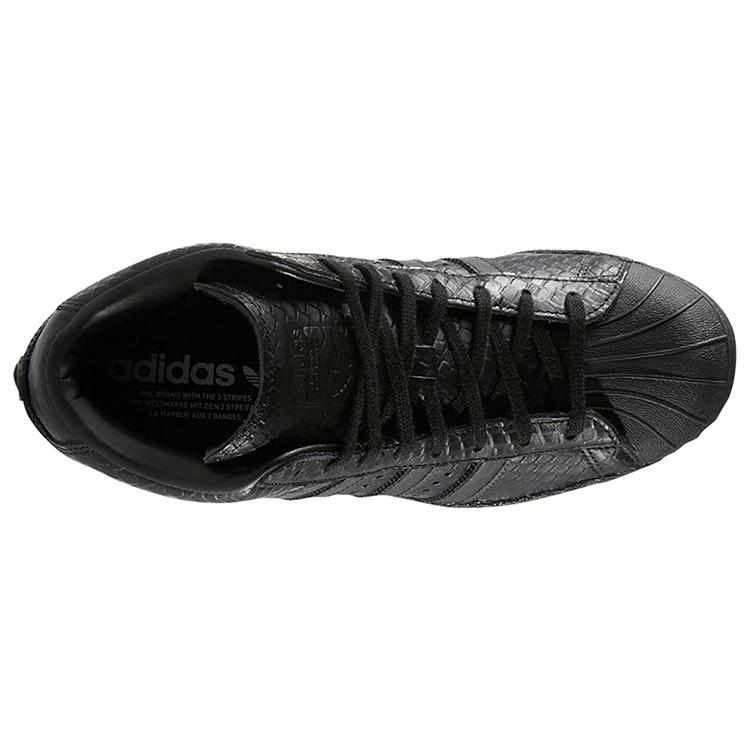 Adidas Originals Superstar Up Antiscivolo Resistenti all'Usura Sneakers con Tacco Alto Nere Donna S76404