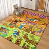 Mystery Inc Campfire Night Tales Printed Rug Soft Texture Nonslip Carpet For Kids Bedroom Play Area Home Decor Great Holiday Gift